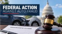 Staged auto accident insurance fraud investigation