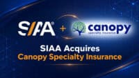SIAA acquisition of specialty MGA Canopy Specialty Insurance
